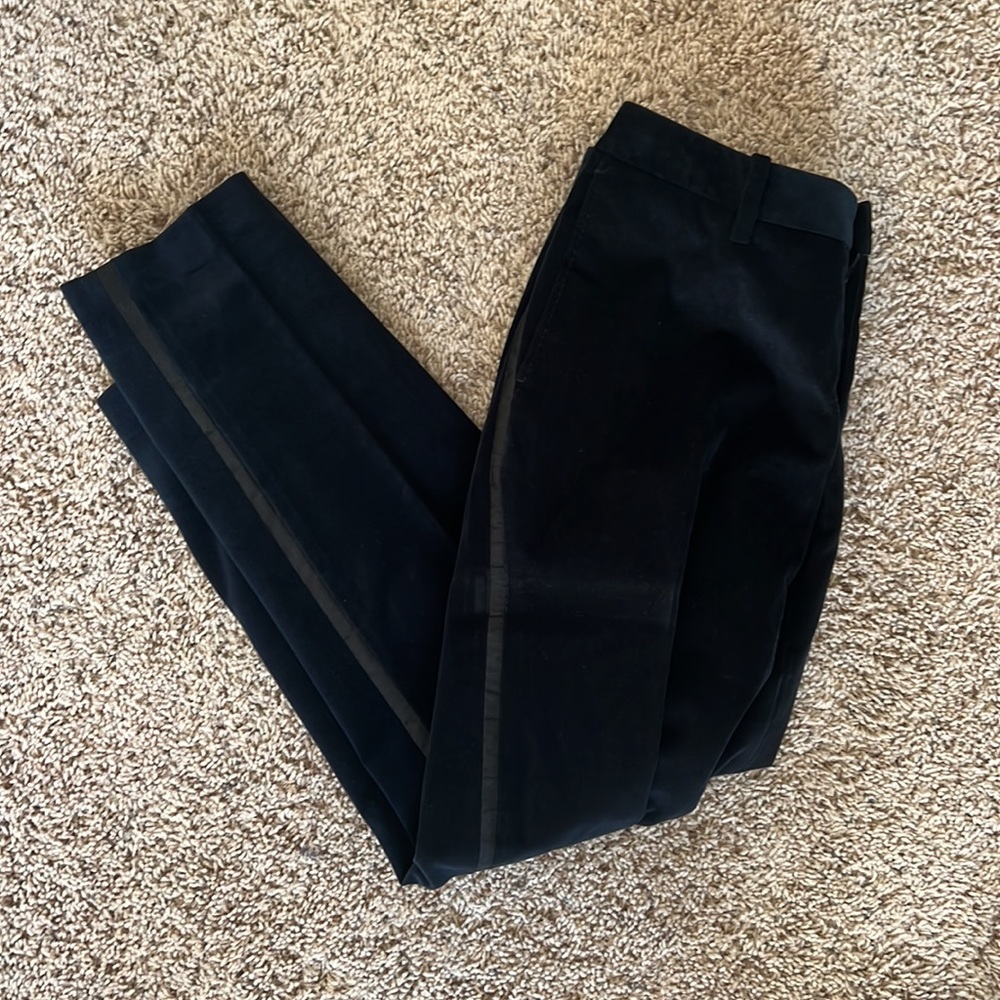 pontoglio velluto velvet trousers